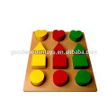 Preschool Toys Game Wooden Educational Shape Board Schooler Toys Intelligent Board Games